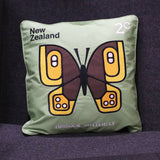 Cushion Cover | 1970 Tussock Butterfly