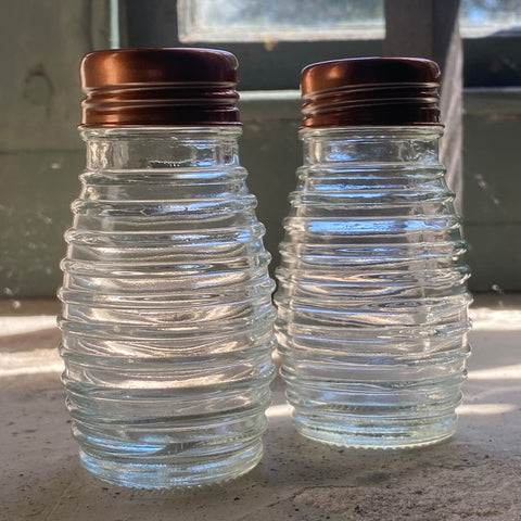 Salt & Pepper | Glass Beehive
