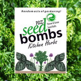 Kitchen herb seed bomb