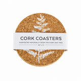 Cork coasters