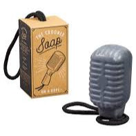 Crooner soap on a rope