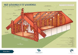 Ngā Wāhanga o te Wharenui (Parts of the meeting house) Poster