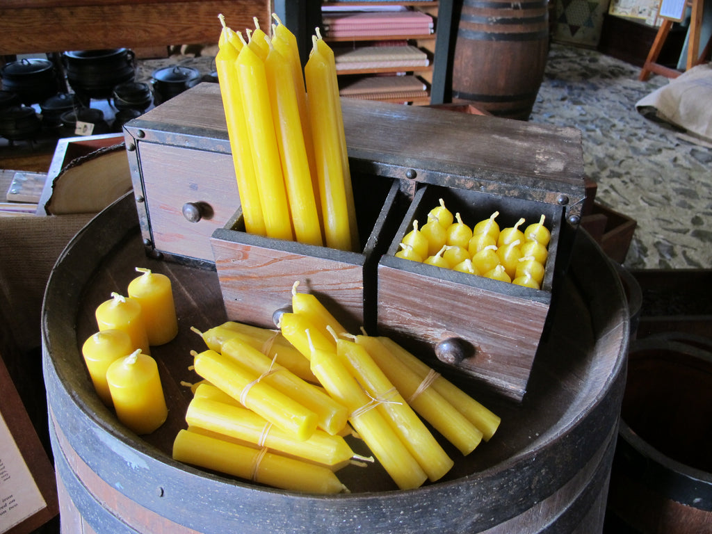 Beeswax Candles Heritage New Zealand Shop