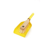 Yellow brush & shovel